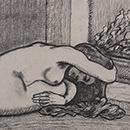 Alan Mackay - Woman Drying Her Hair (after Egon Schiele) Alan Mackay - Woman Drying Her Hair (after Egon Schiele)
