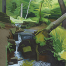 Alan Mackay - In A Cornish Wood - The Stream